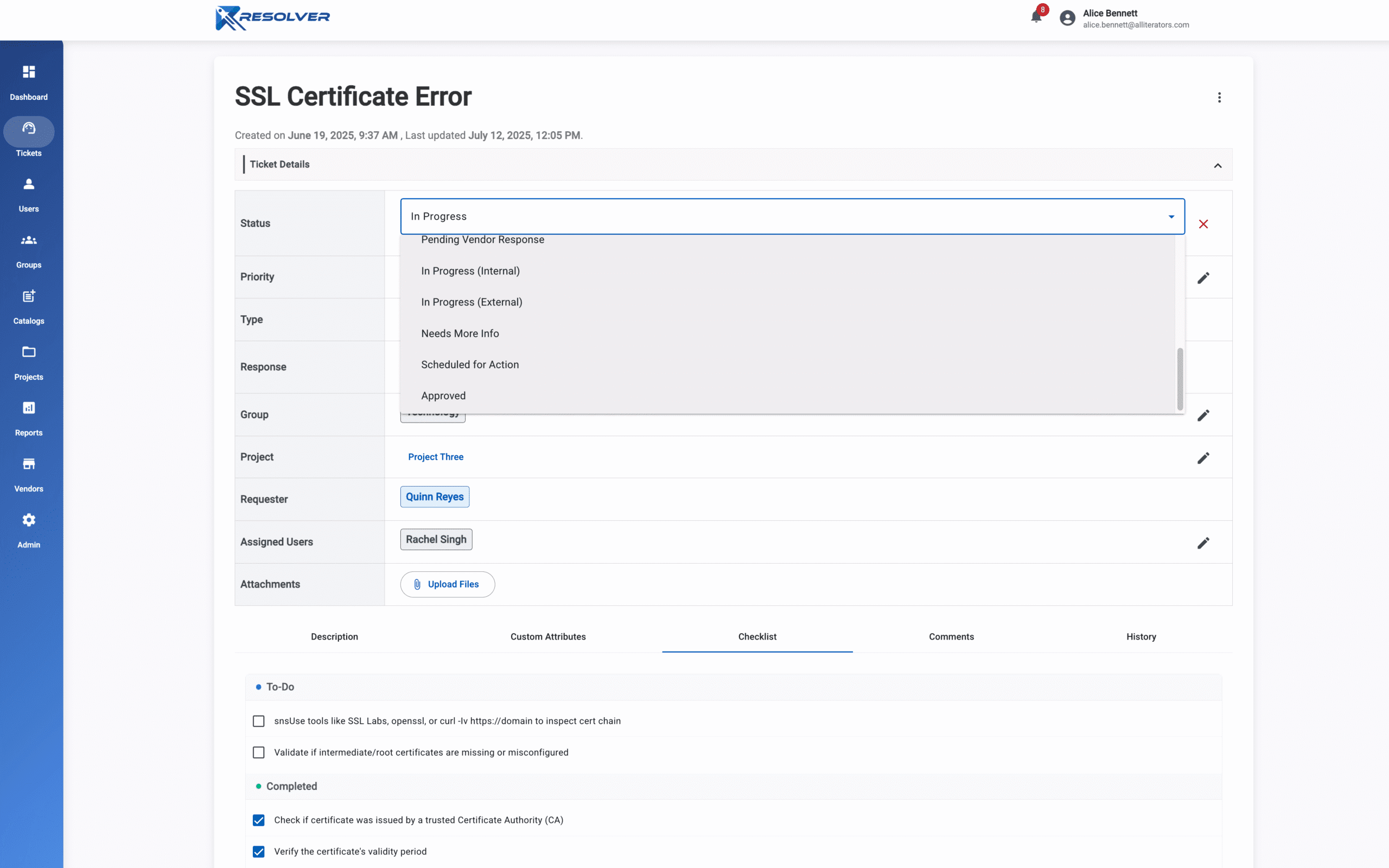 Status Lifecycle Management